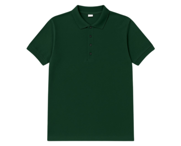 Koyu Yeşil Polo Yaka Tshirt